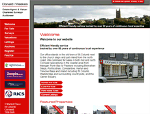 Tablet Screenshot of donaldweekes.co.uk
